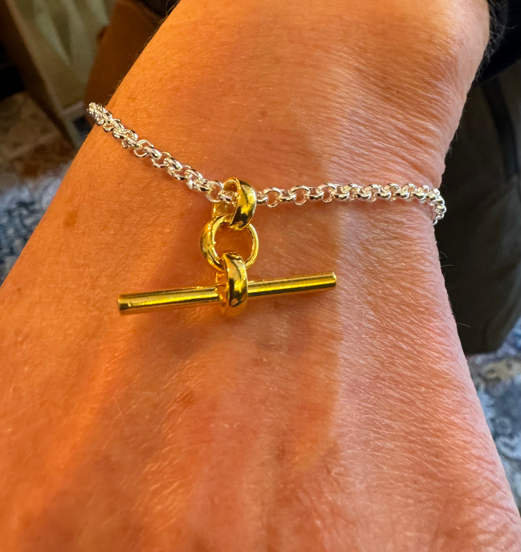 T-Bar Belcher Chain Bracelet