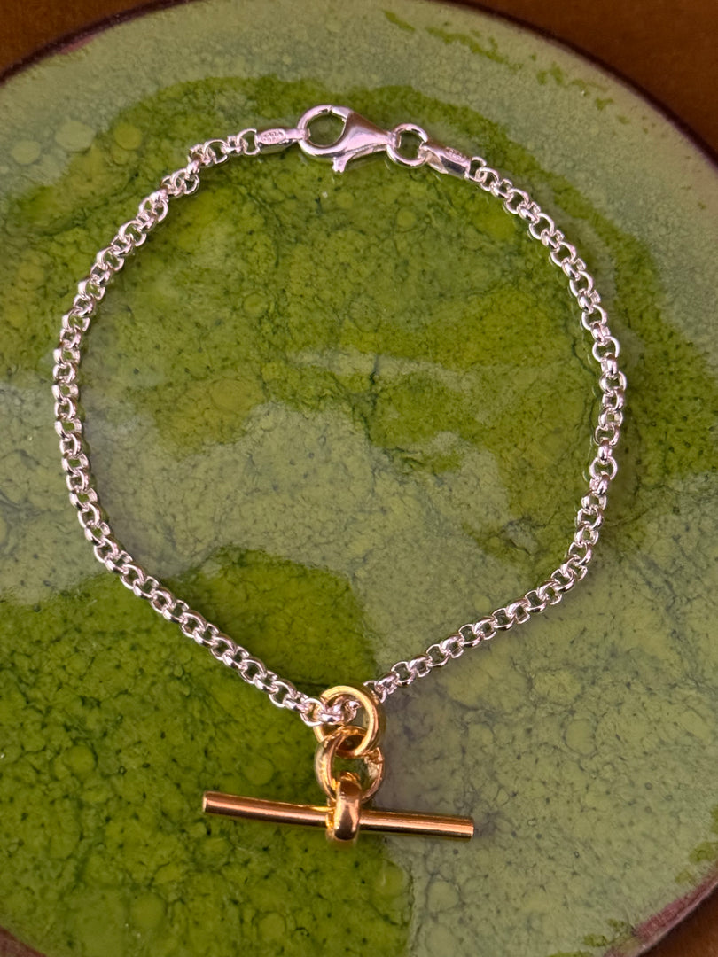 T-Bar Belcher Chain Bracelet