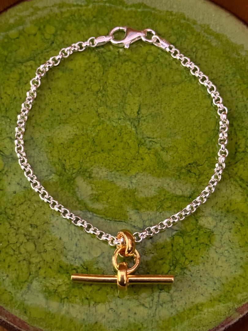 T-Bar Belcher Chain Bracelet