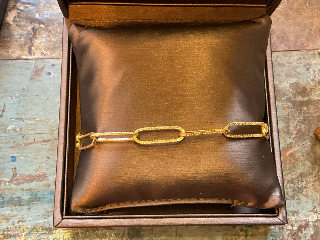 Paperclip Chain Bracelet