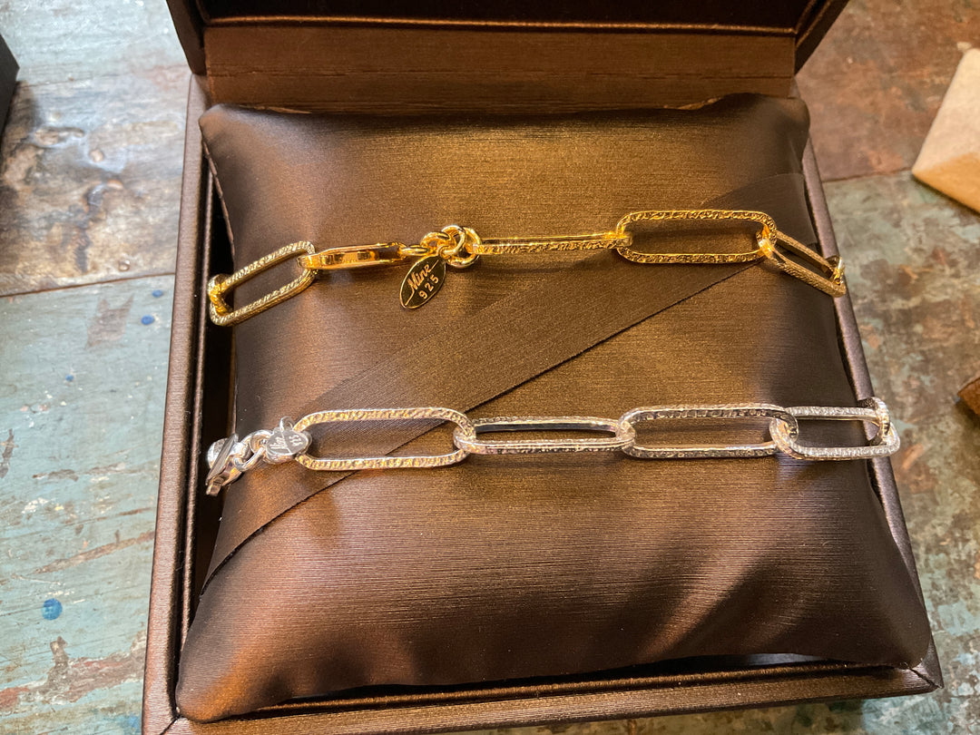 Paperclip Chain Bracelet