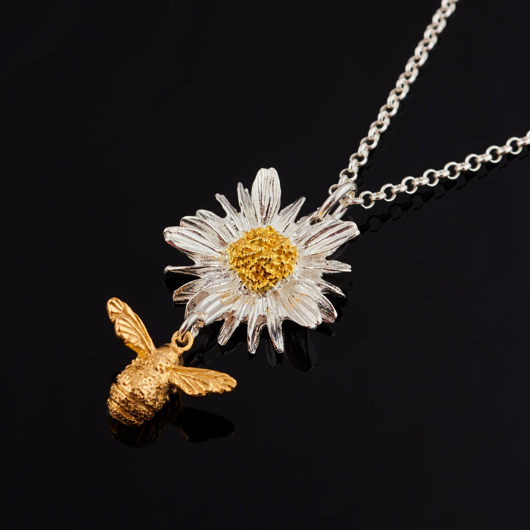 Daisy And Bee Pendant