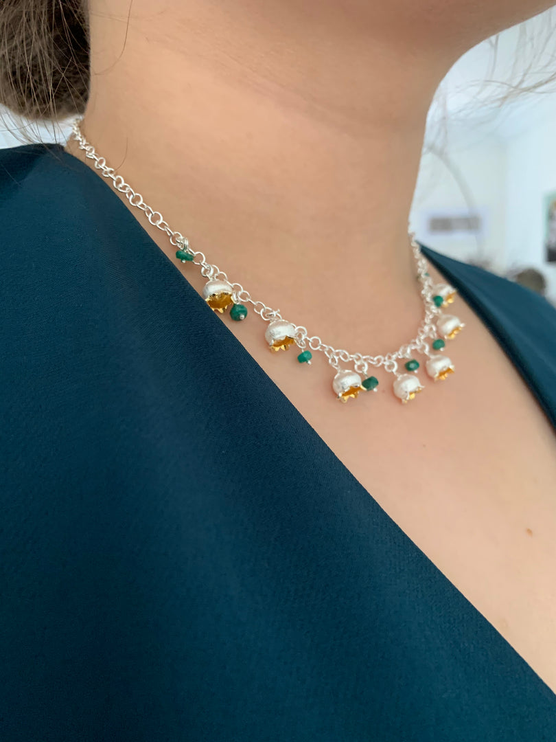 Lily of the valley necklace