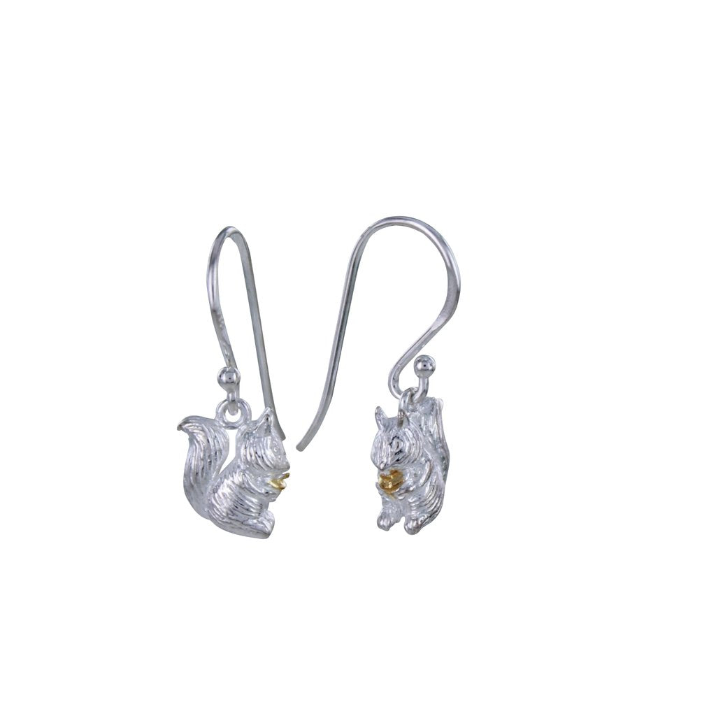Squirrel Drop Earrings