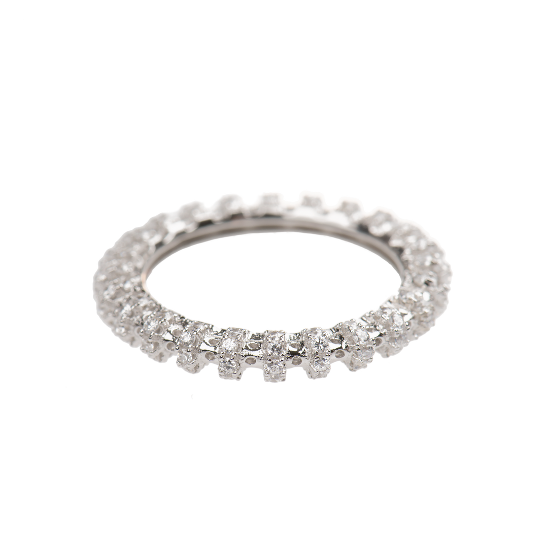 Jazz Ring In Silver