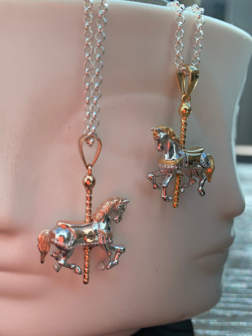 Carousel Horse Pendant