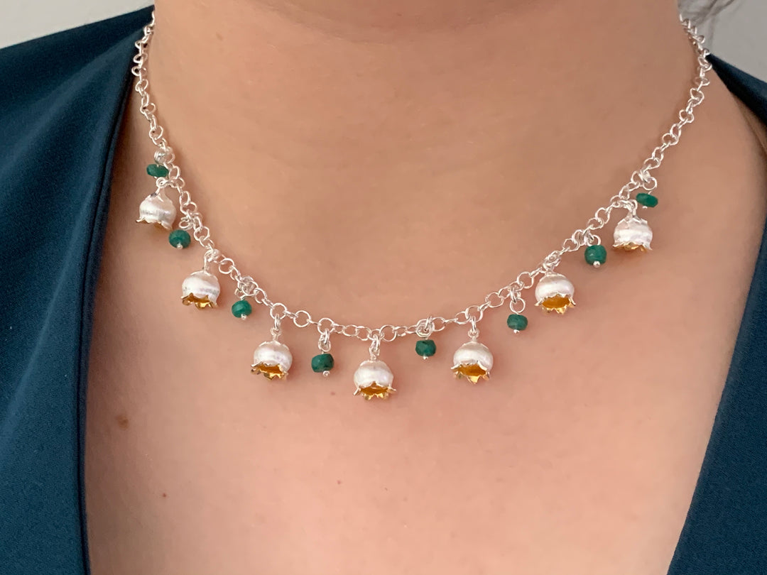 Lily of the valley necklace