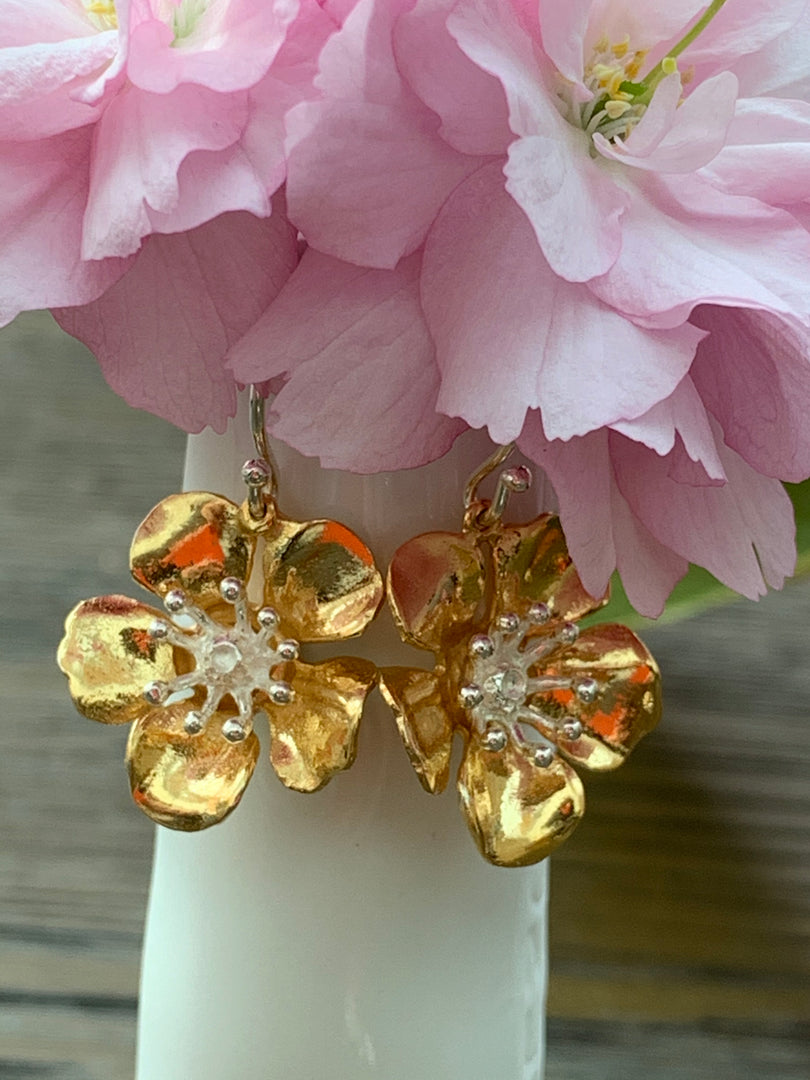 Spring Blossom Drop Earrings