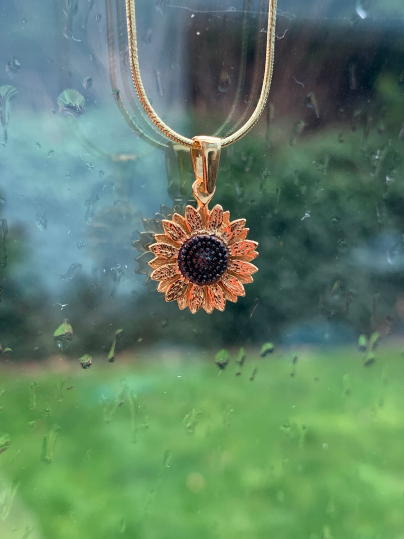 Sunflower Pendant