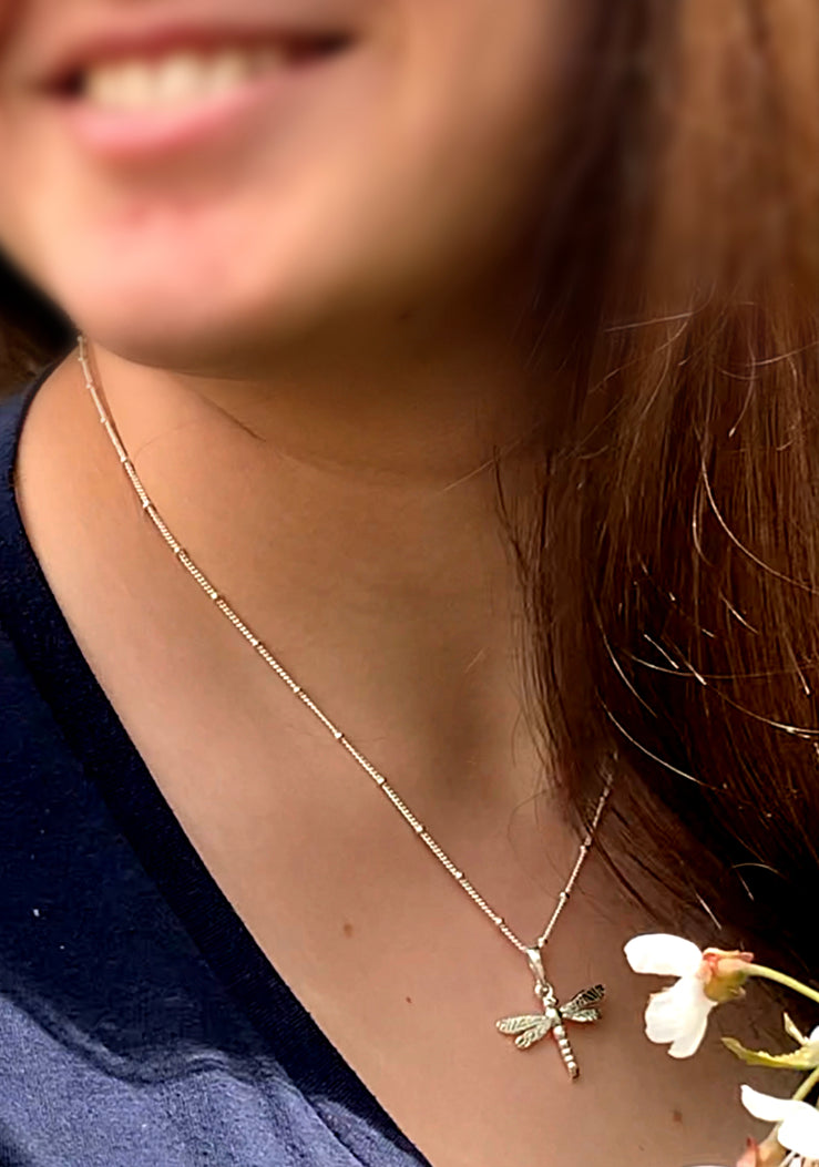 Baby Dragonfly Pendant