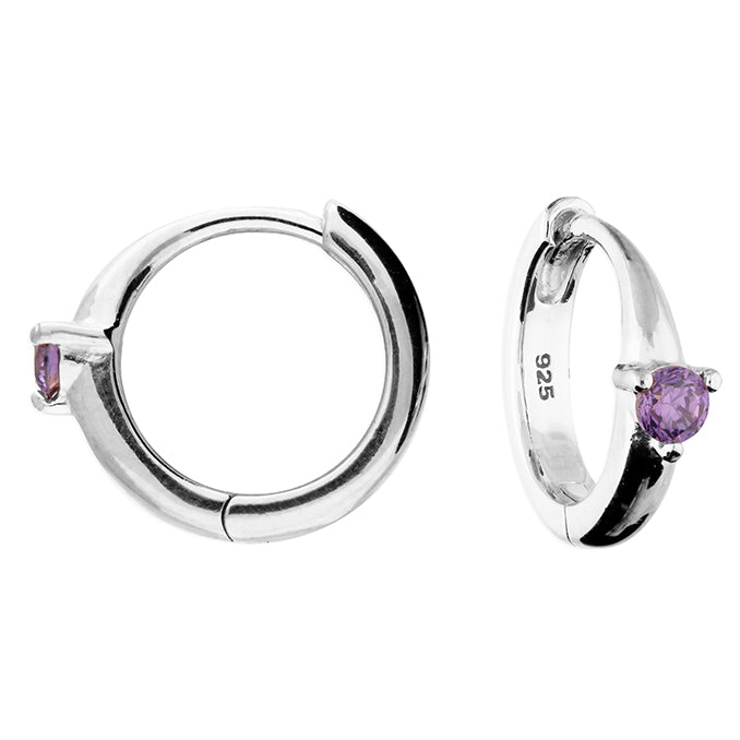 Hinged Huggie Earrings