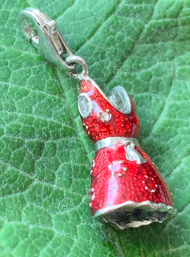 Little Red Dress Charm