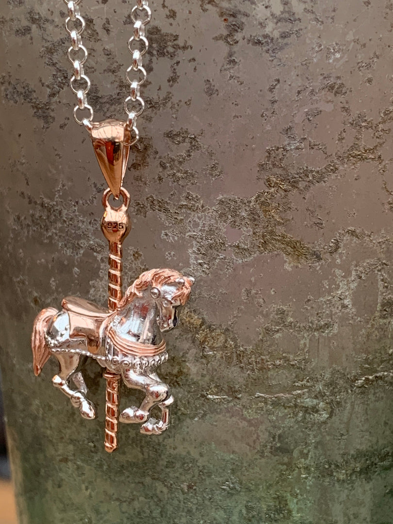 Carousel Horse Pendant