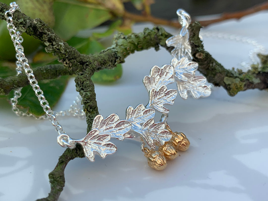 New Beginnings Oak Tree Necklace