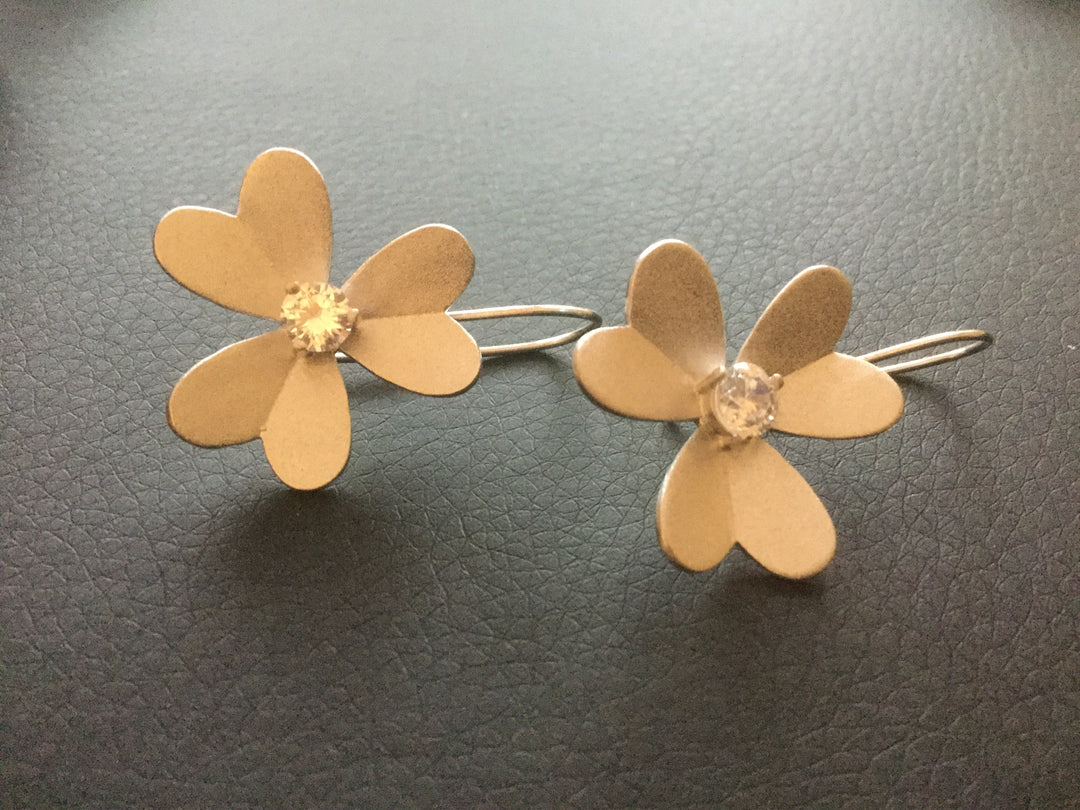 Large Flower Earrings