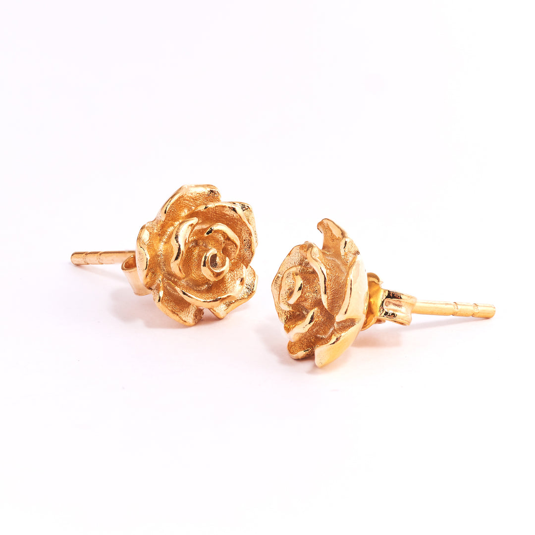 Rose Stud Earrings