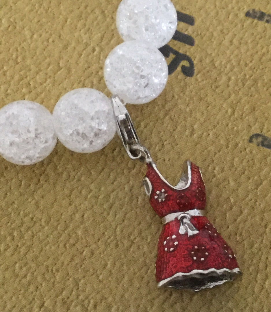 Little Red Dress Charm