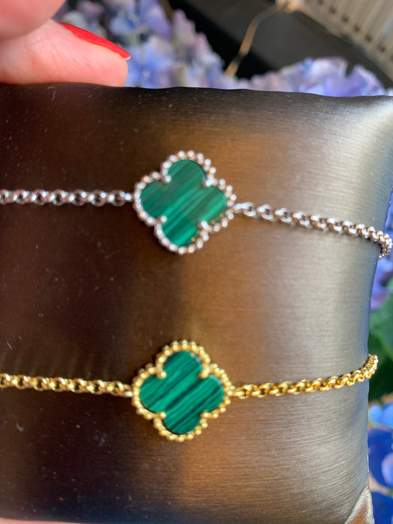 Four Leaf Clover Bracelet