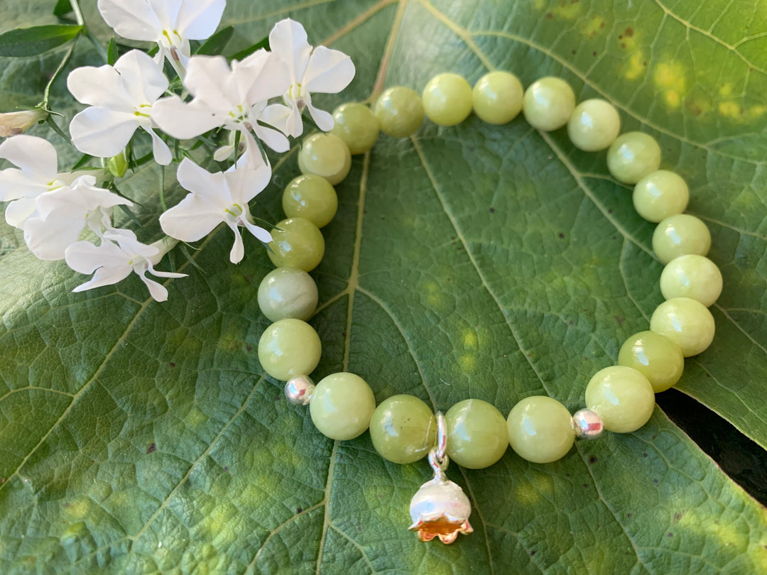 Lily of The Valley charm Bracelet