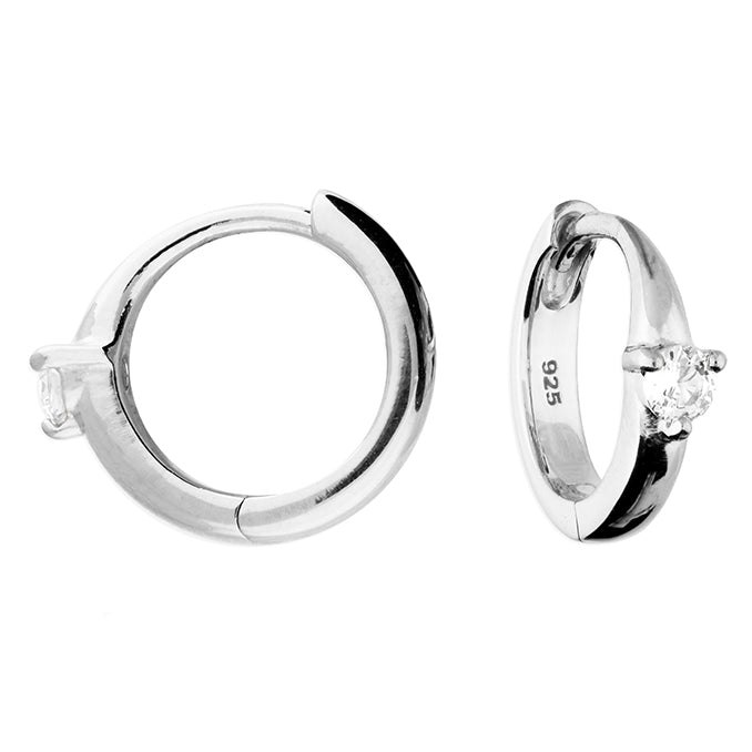 Hinged Huggie Earrings