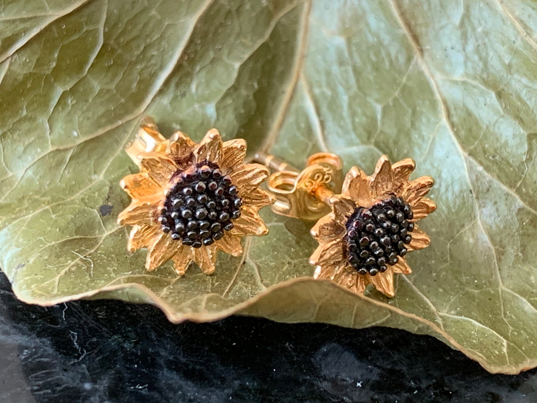 Sunflower Stud Earrings