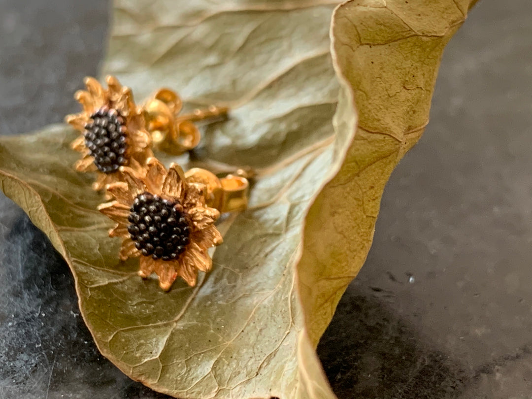 Sunflower Stud Earrings