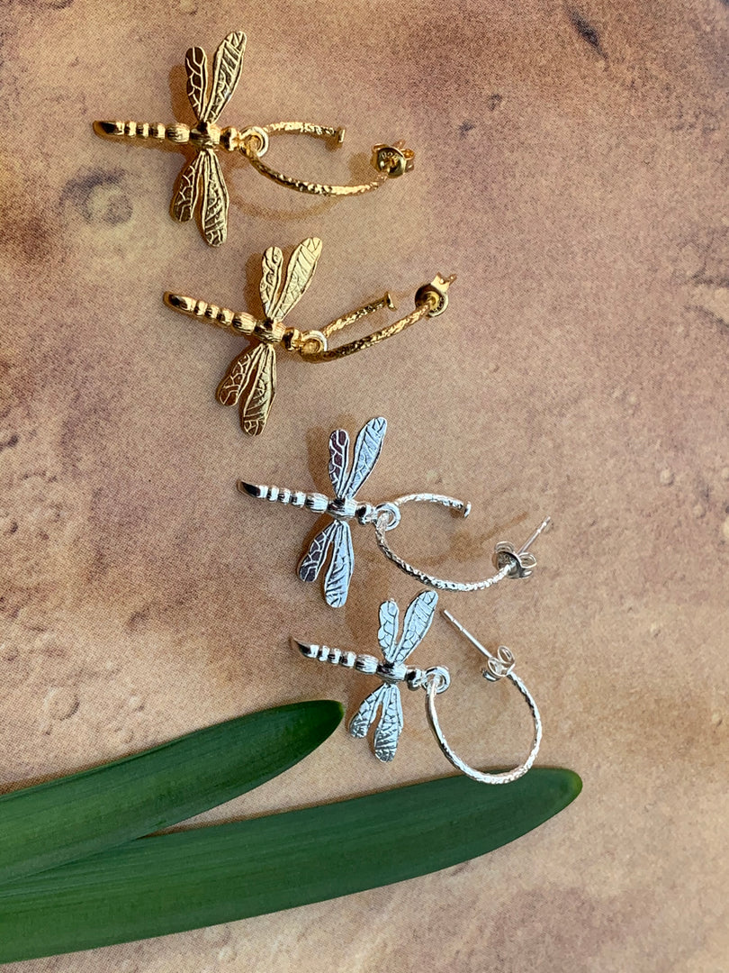Dragonfly Drop Earrings