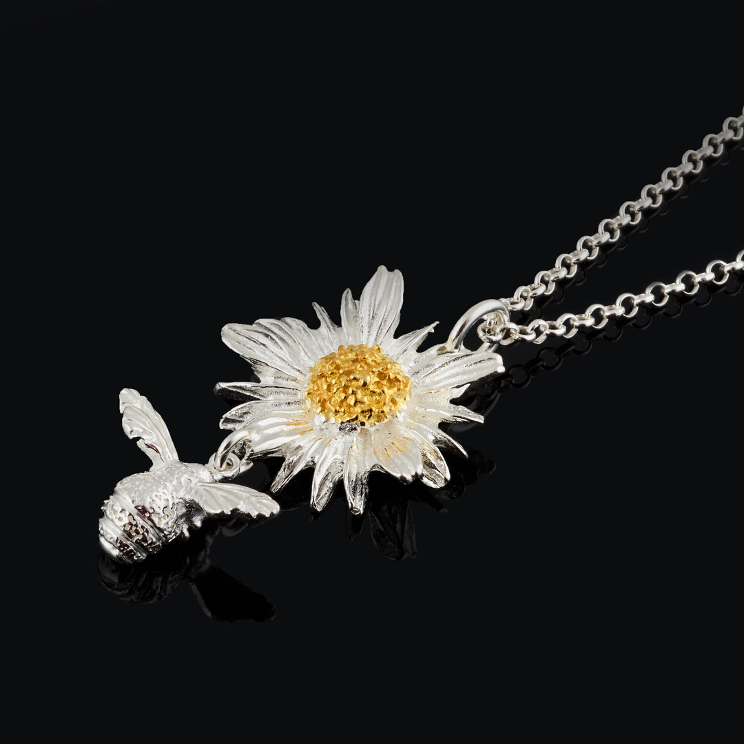 Daisy And Bee Pendant