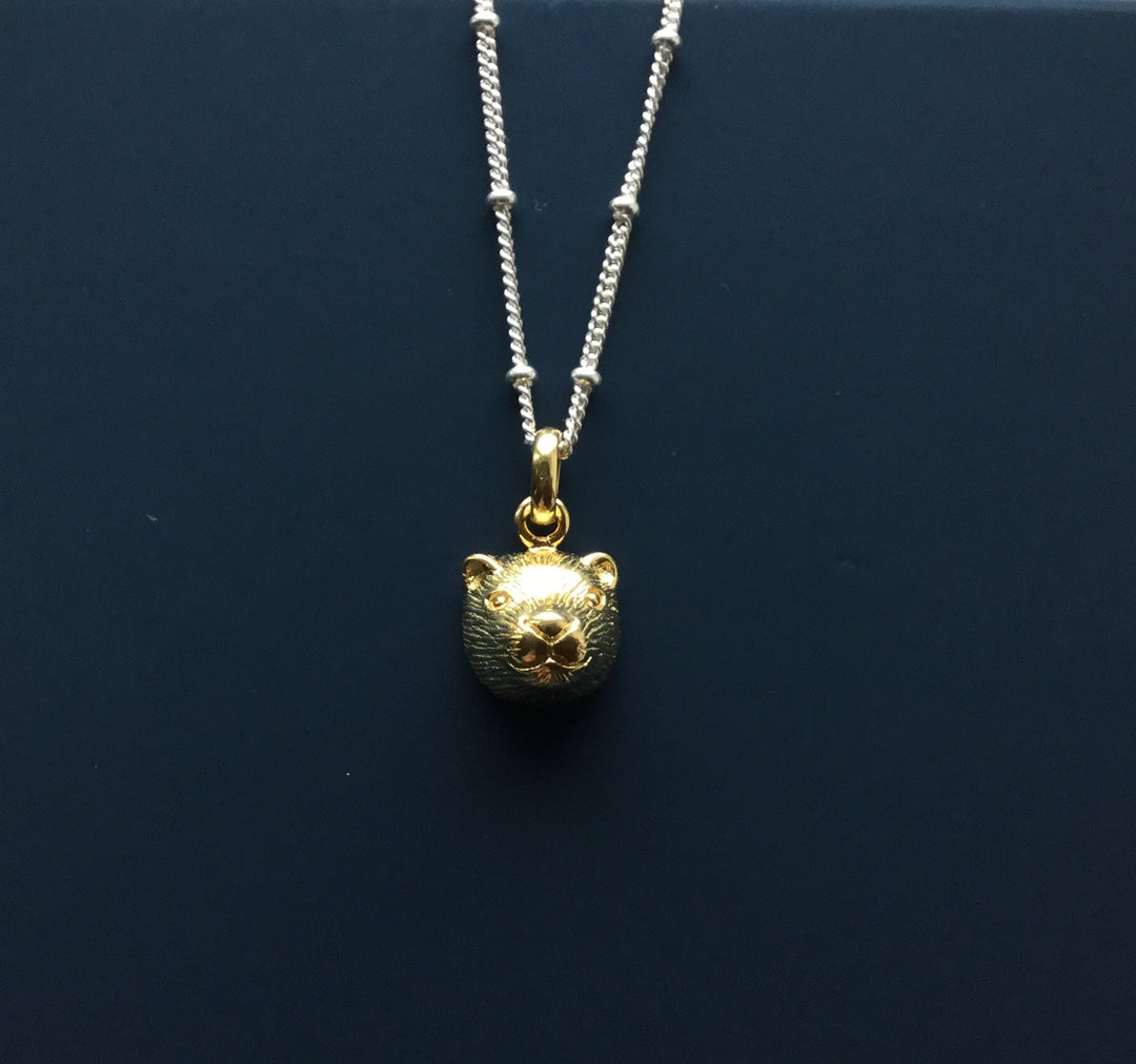 Golden Otter Pendant