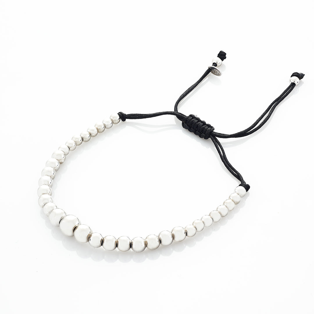 Silver Beads Bracelet