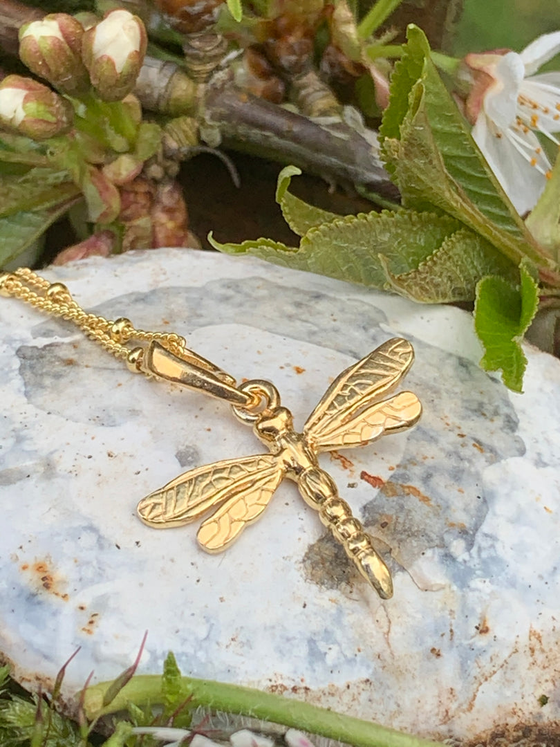 Baby Dragonfly Pendant