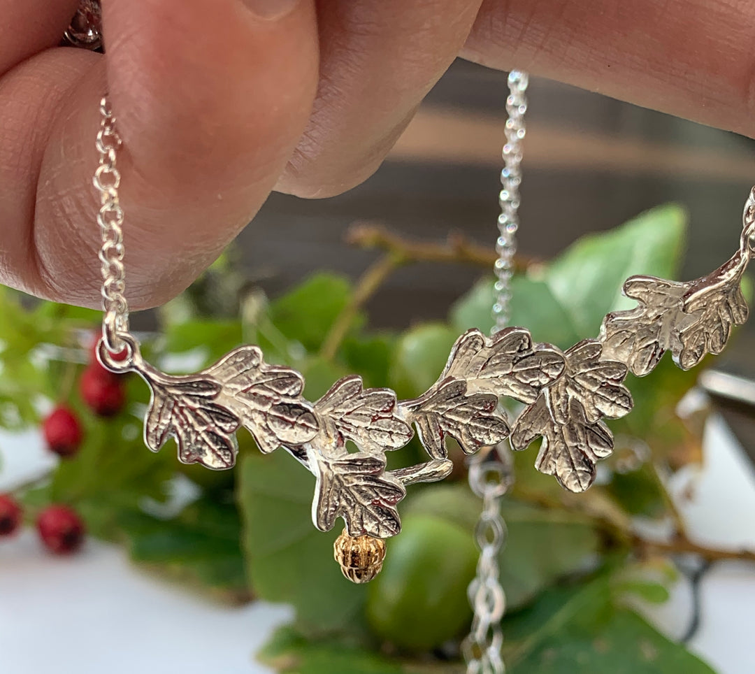 New Beginnings Oak Tree Necklace