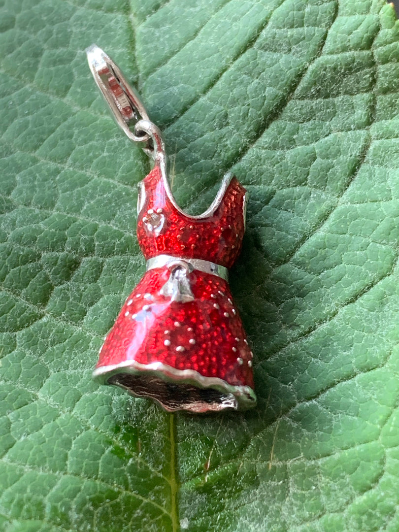 Little Red Dress Charm