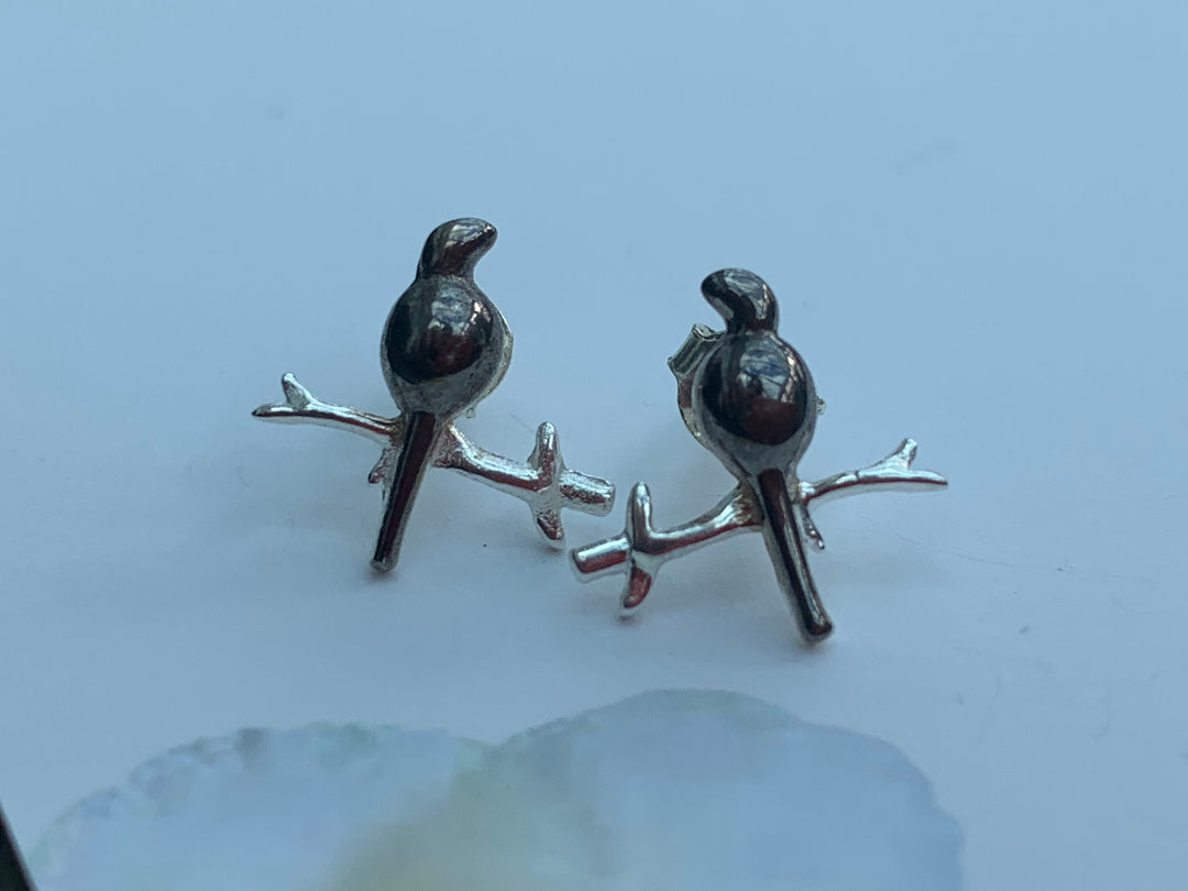Raven Stud Earrings