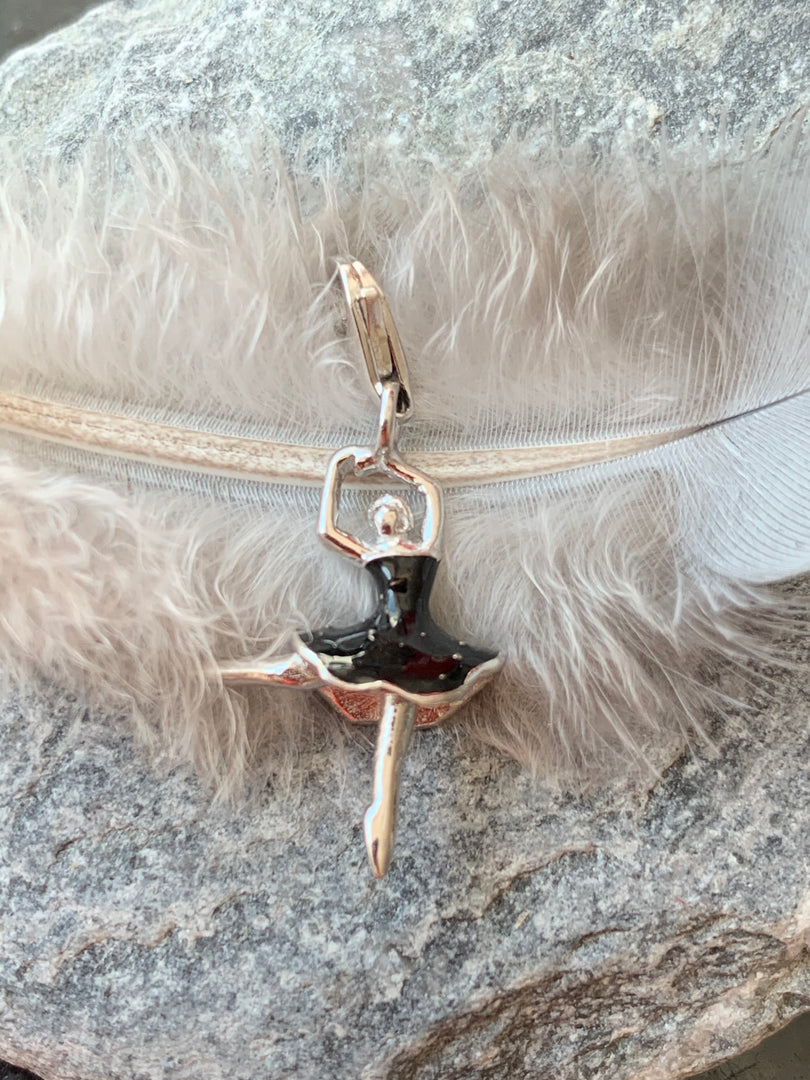 Enamel Ballerina Charm