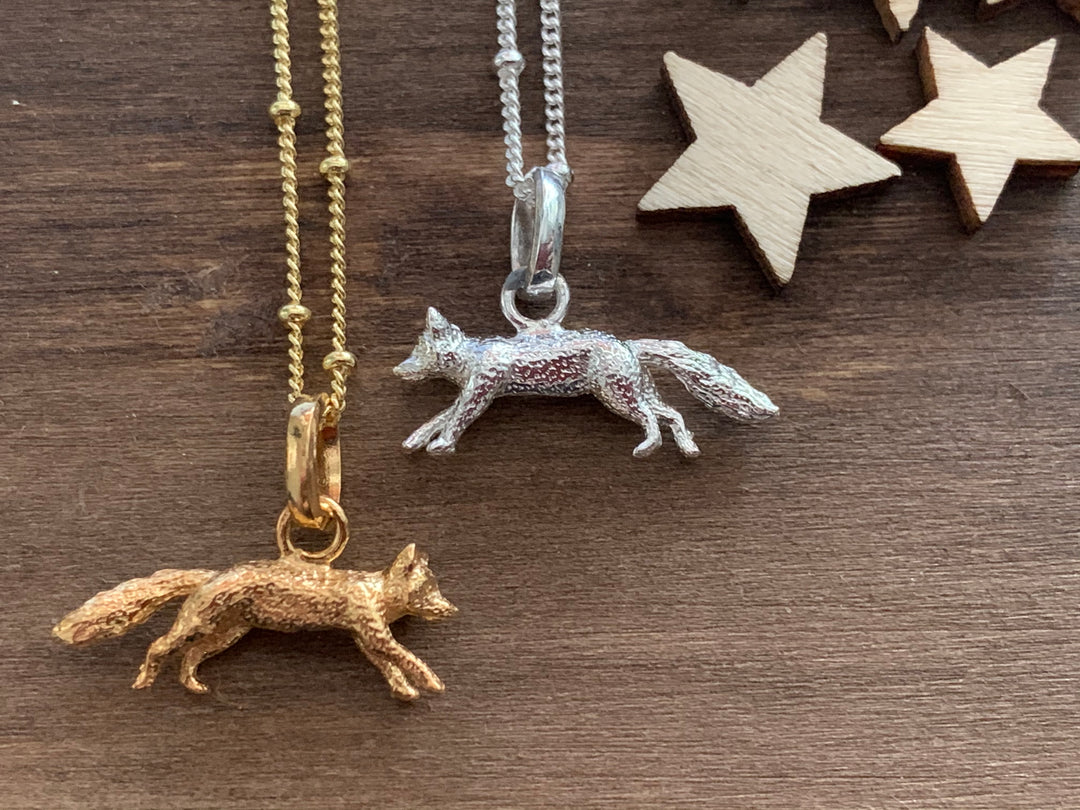 Running Fox Pendant