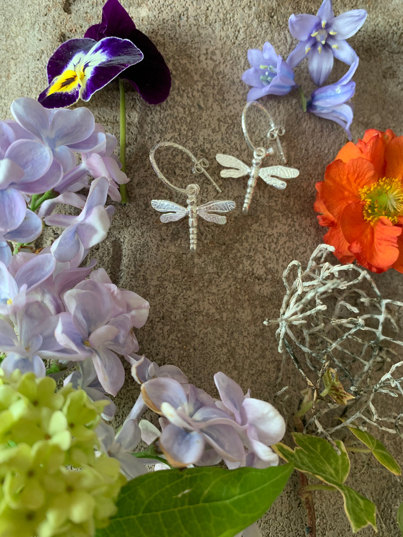 Dragonfly Drop Earrings