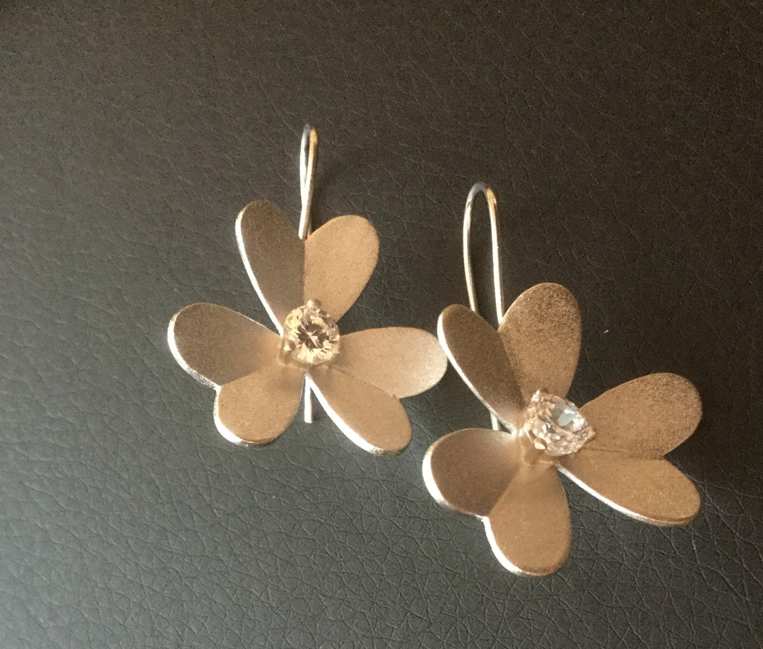 Large Flower Earrings