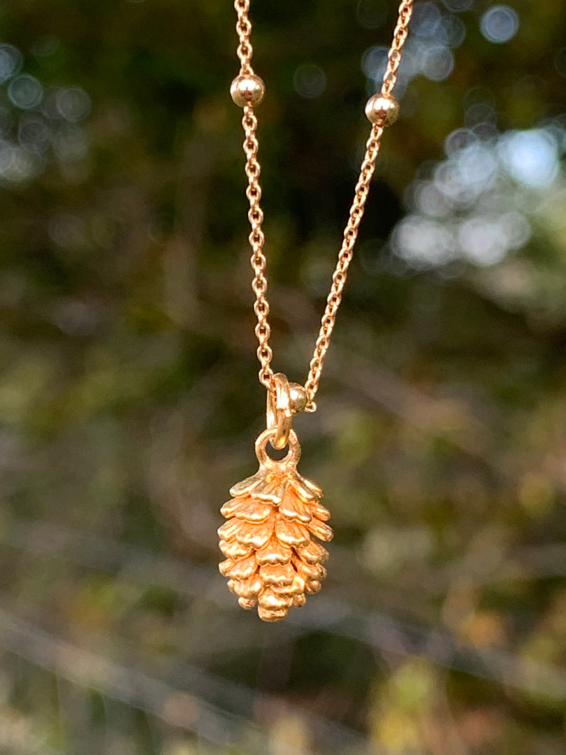 Pine Cone Earrings