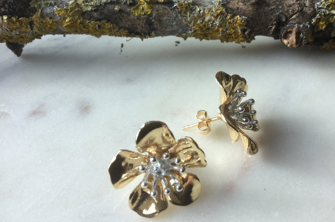 Spring Blossom Stud Earrings