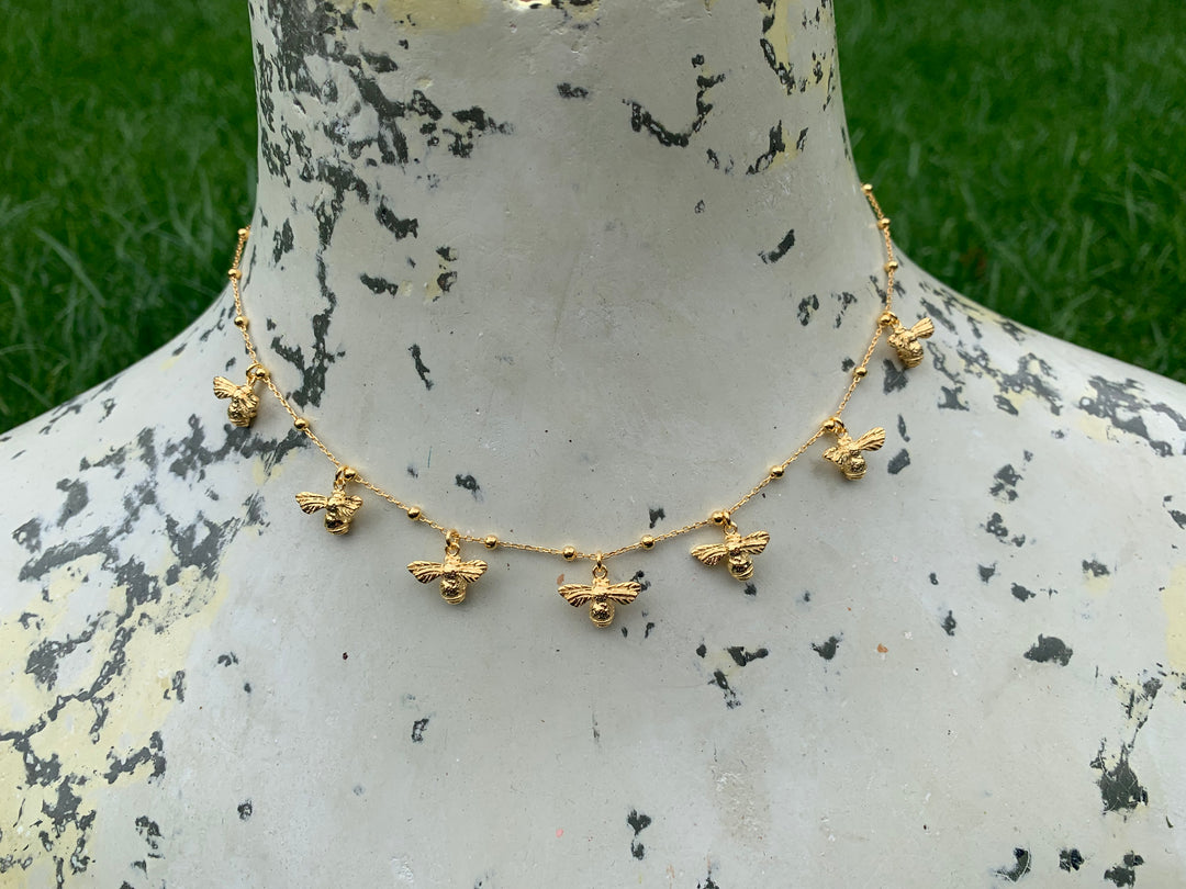 Baby Bee Necklace