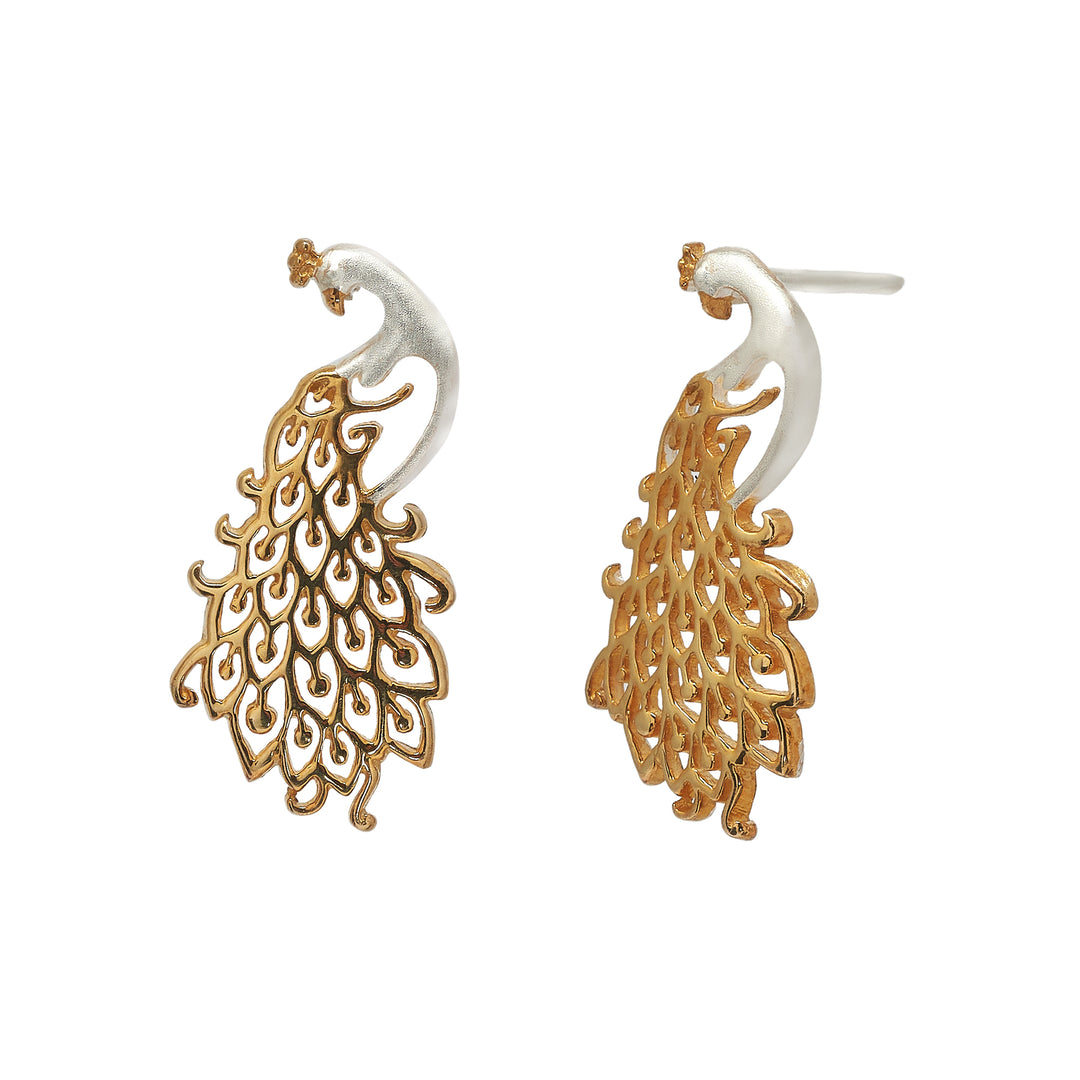 Peacock Earrings