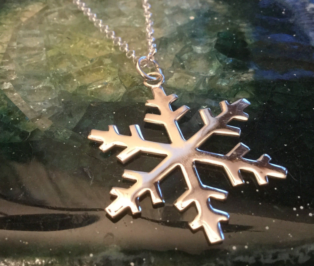 Large Snowflake Pendant