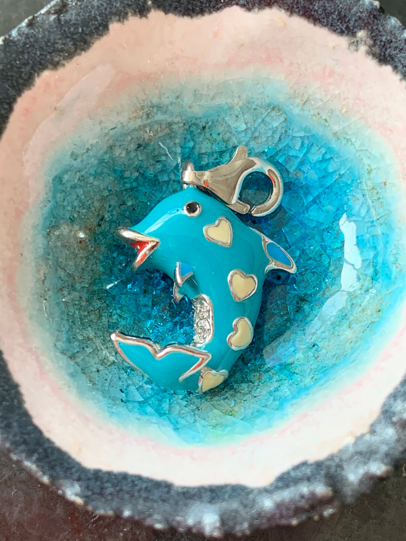 Blue Fish Charm