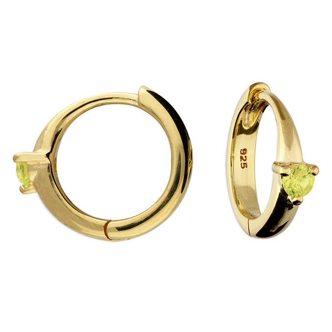 Hinged Huggie Earrings