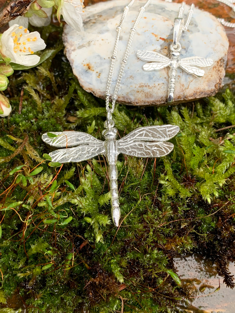 Baby Dragonfly Pendant