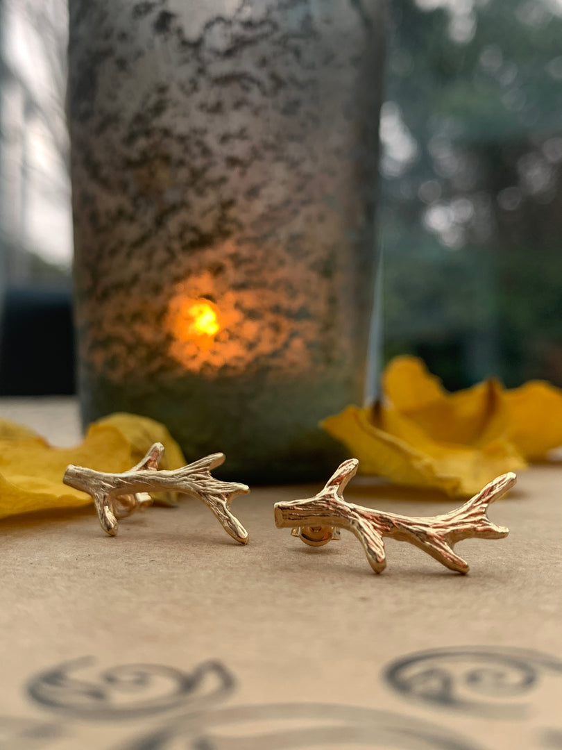Antler Stud Earrings