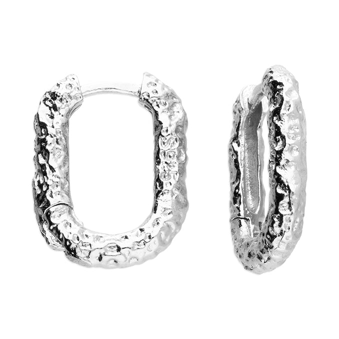 Rock pool Hinged Huggie Earrings