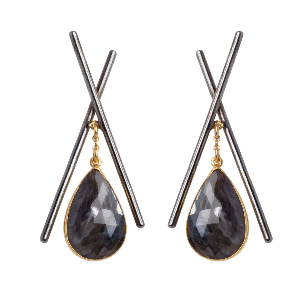 Labradorite Drop earrings
