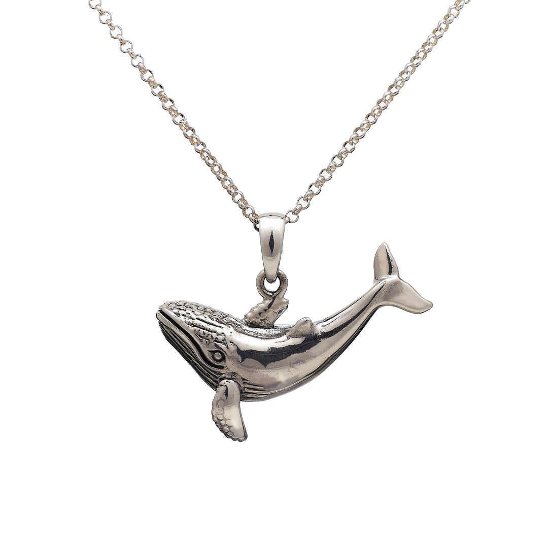 Blue Whale Pendant
